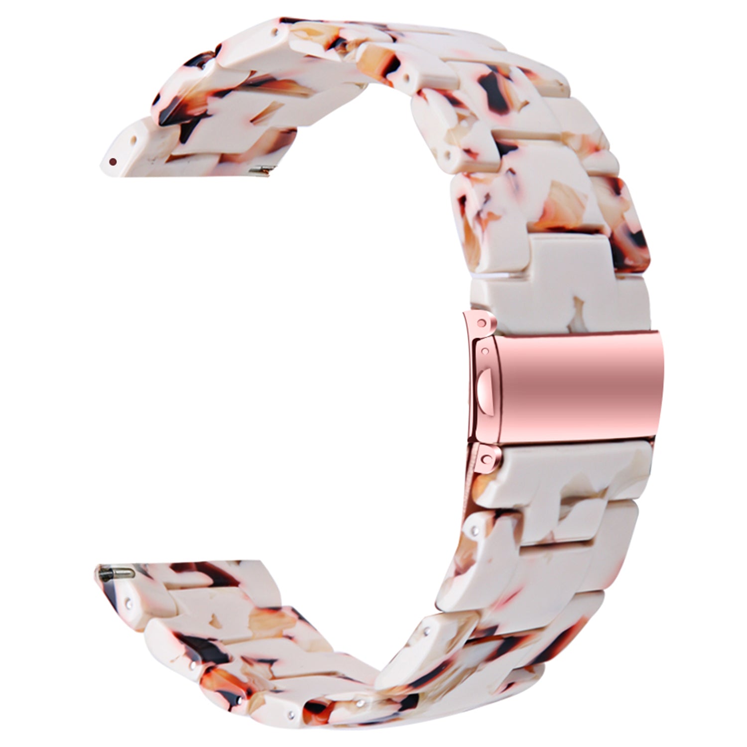 For Nokia Withings Steel HR 40mm Watch Strap 20mm Waterproof Resin Acrylic Bracelet Band - Style A For Nokia Withings Steel HR 40mm Watch Strap 20mm Waterproof Resin Acrylic Bracelet Band - Style A